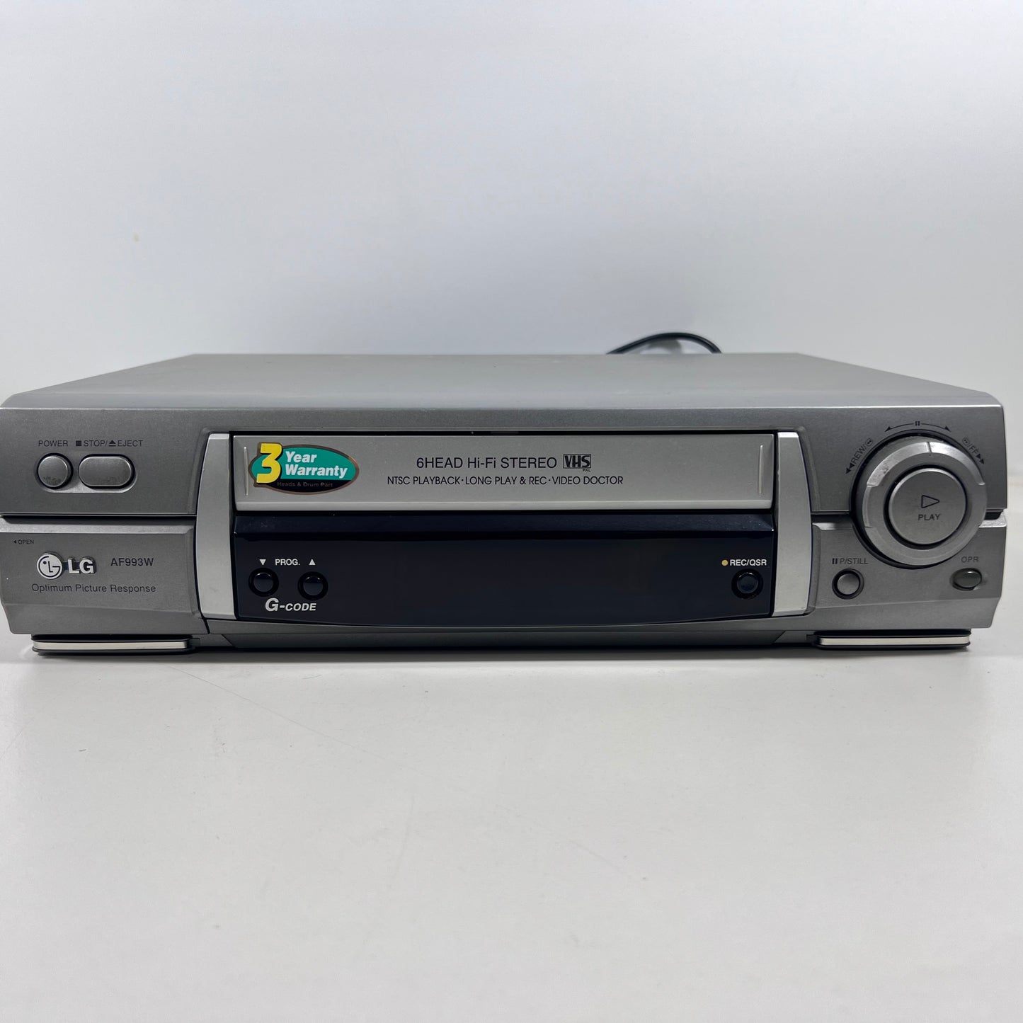 LG AF993W VCR 6-HEAD