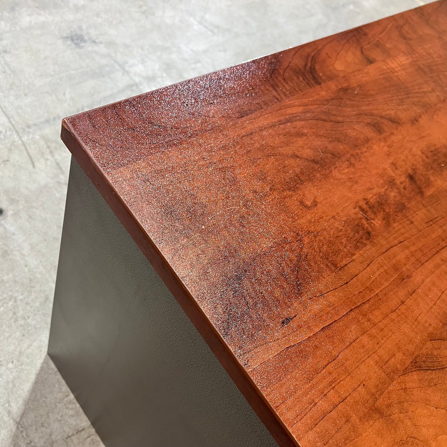 Timber and Slate Laminate Desk - Small