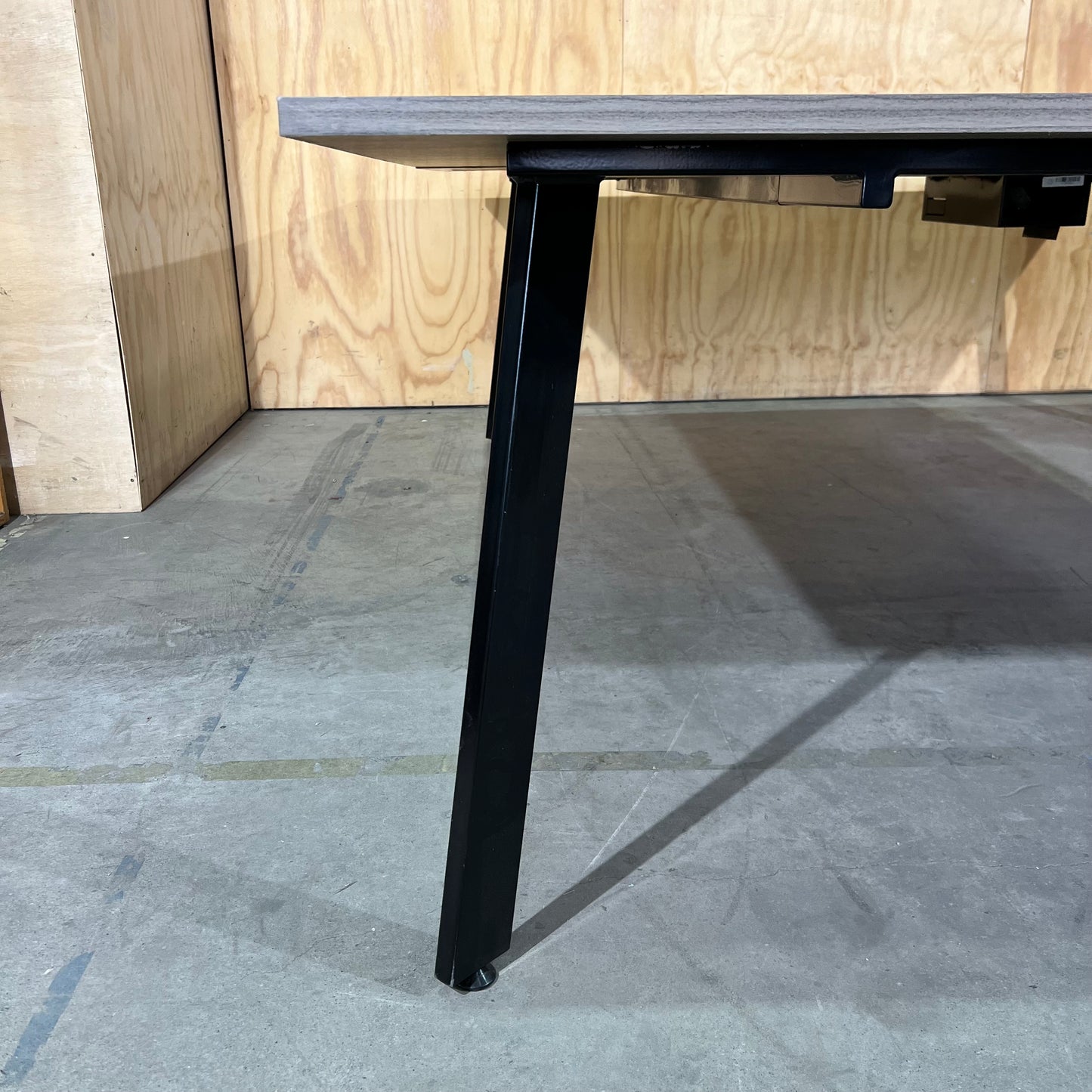 Commercial Boardroom Table with Cable Box - 10 Seater