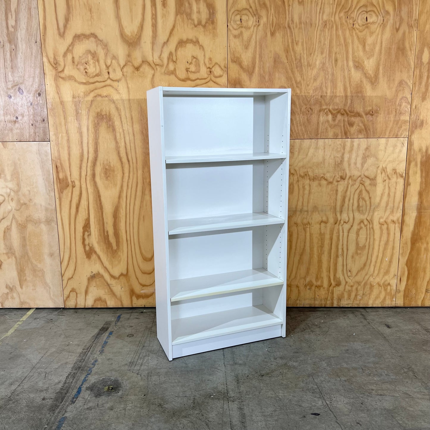 Small White Laminate Bookshelf