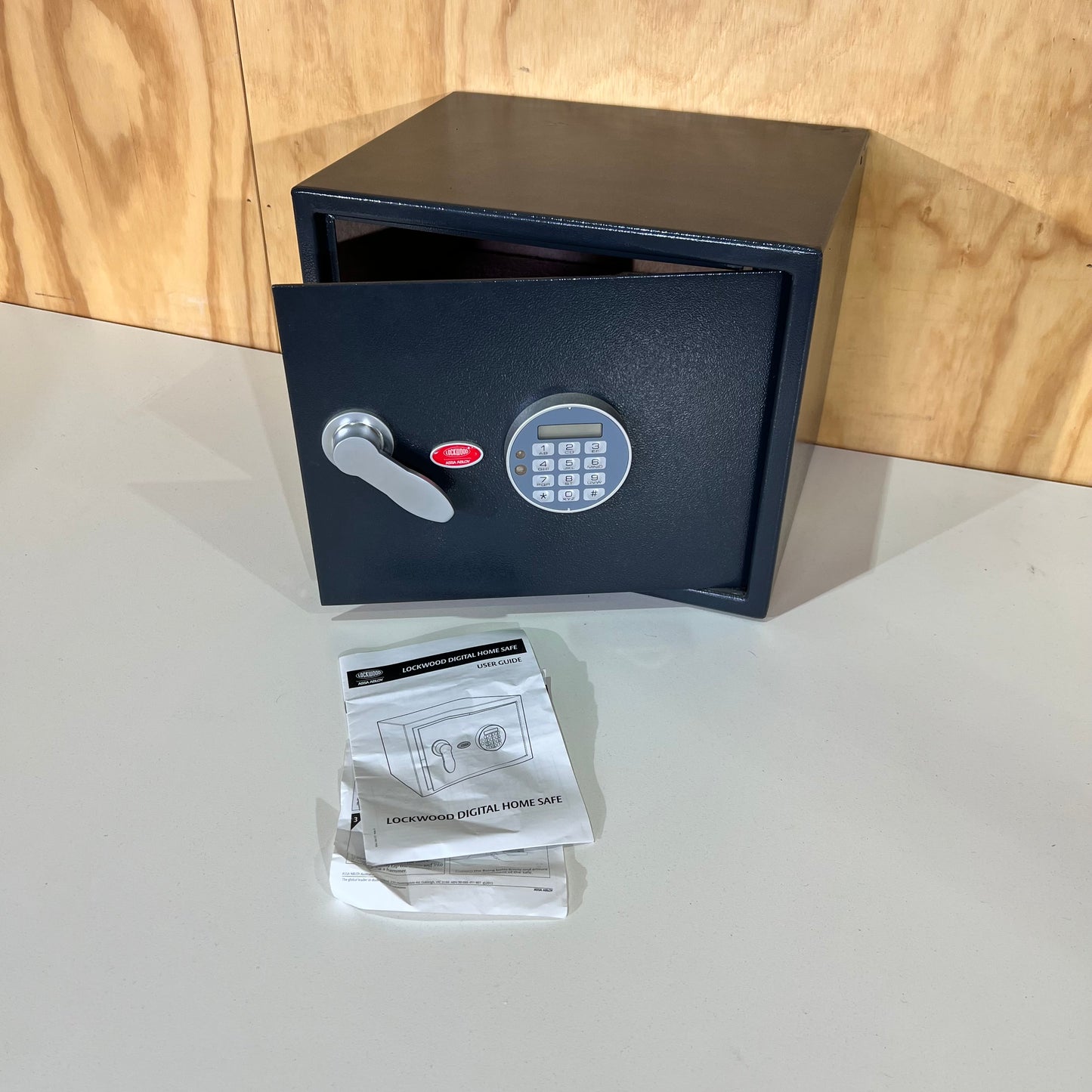 Small Black Lockwood Safe