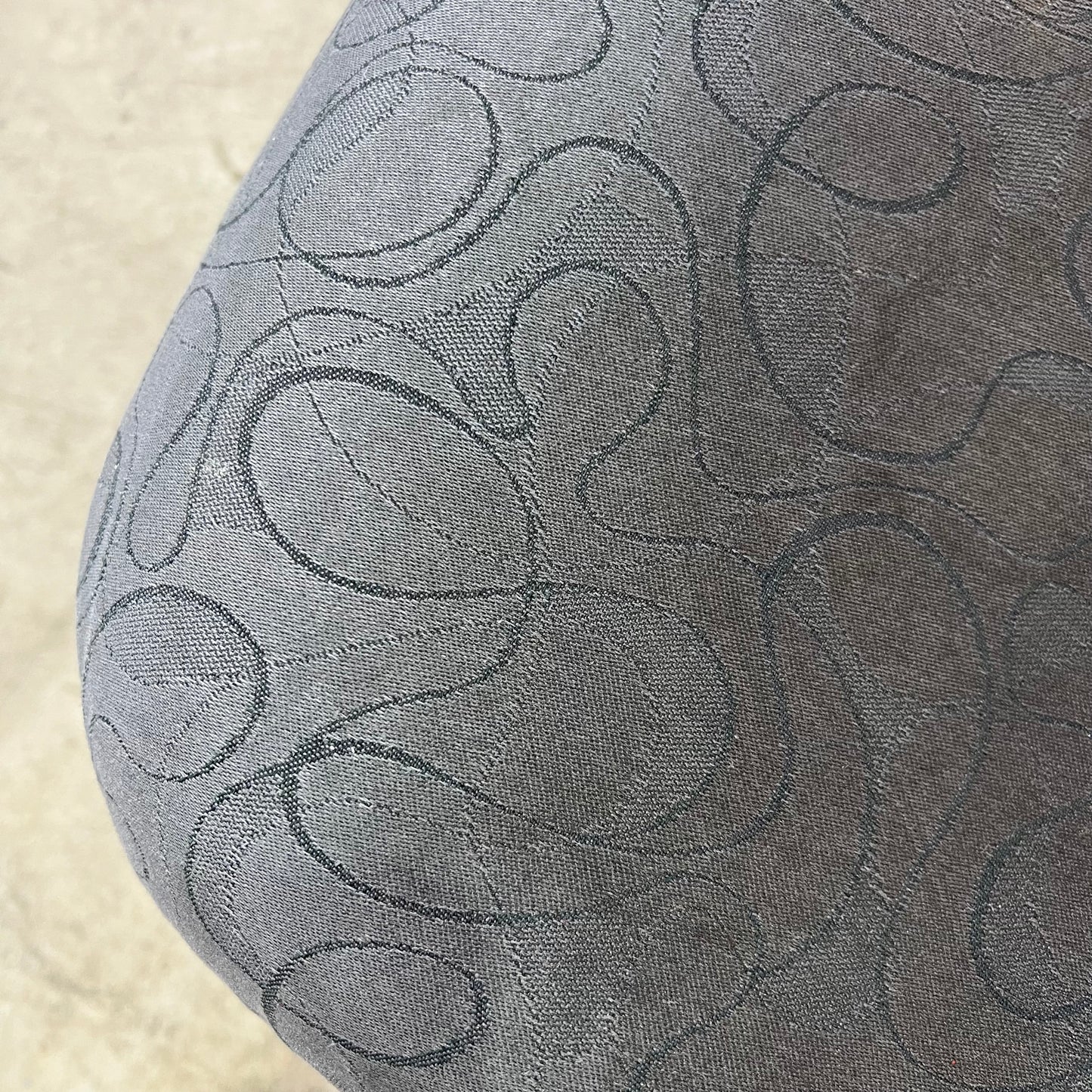 Grey Patterned Task Chair
