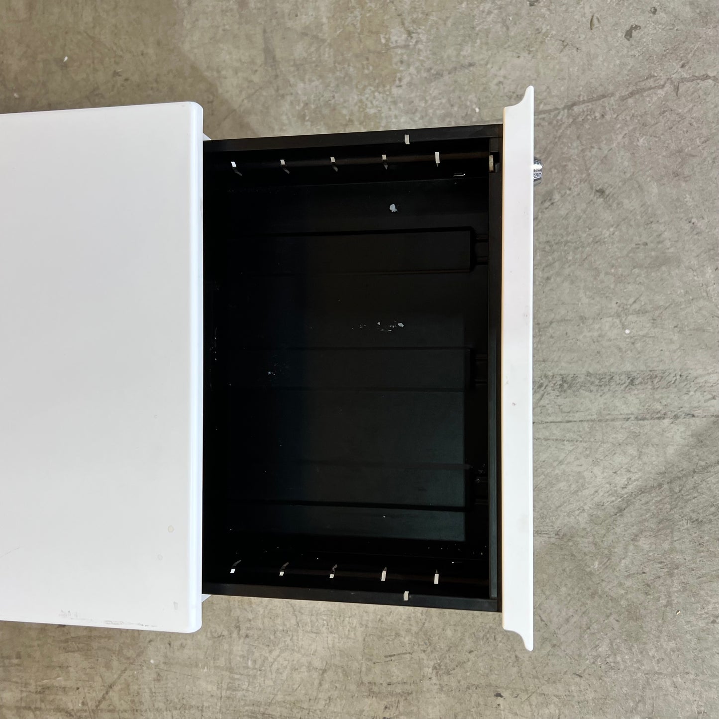 3-Drawer Pedestal in White