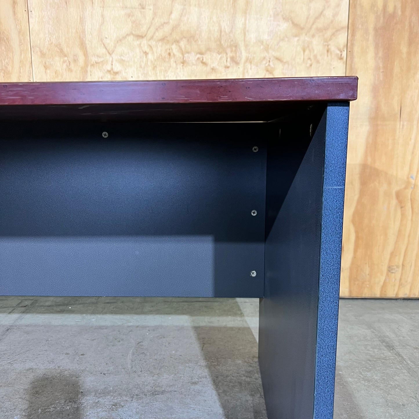 Timber and Slate Laminate Desk - Small