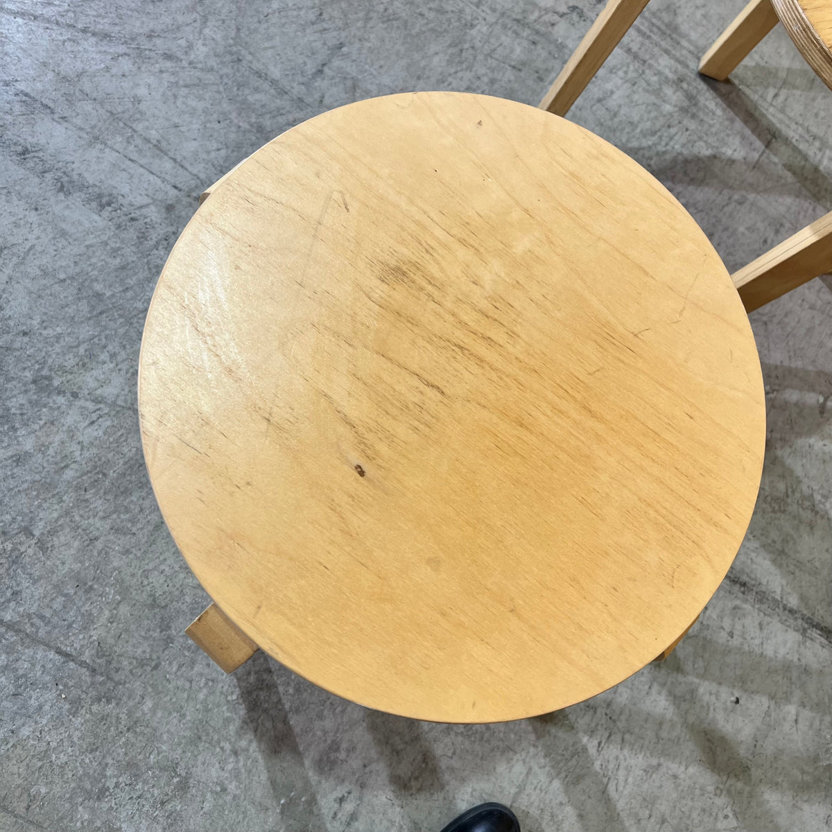 Vintage IKEA Frosta Birch Bentwood Stools
