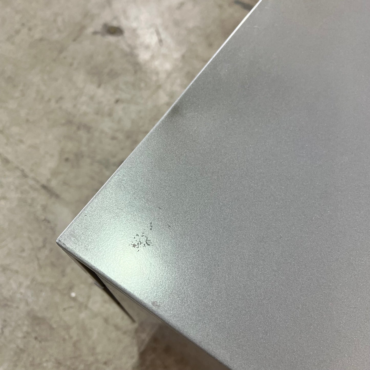 Silver 3-Drawer Pedestal