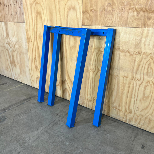 Set of Blue Metal Playground Posts