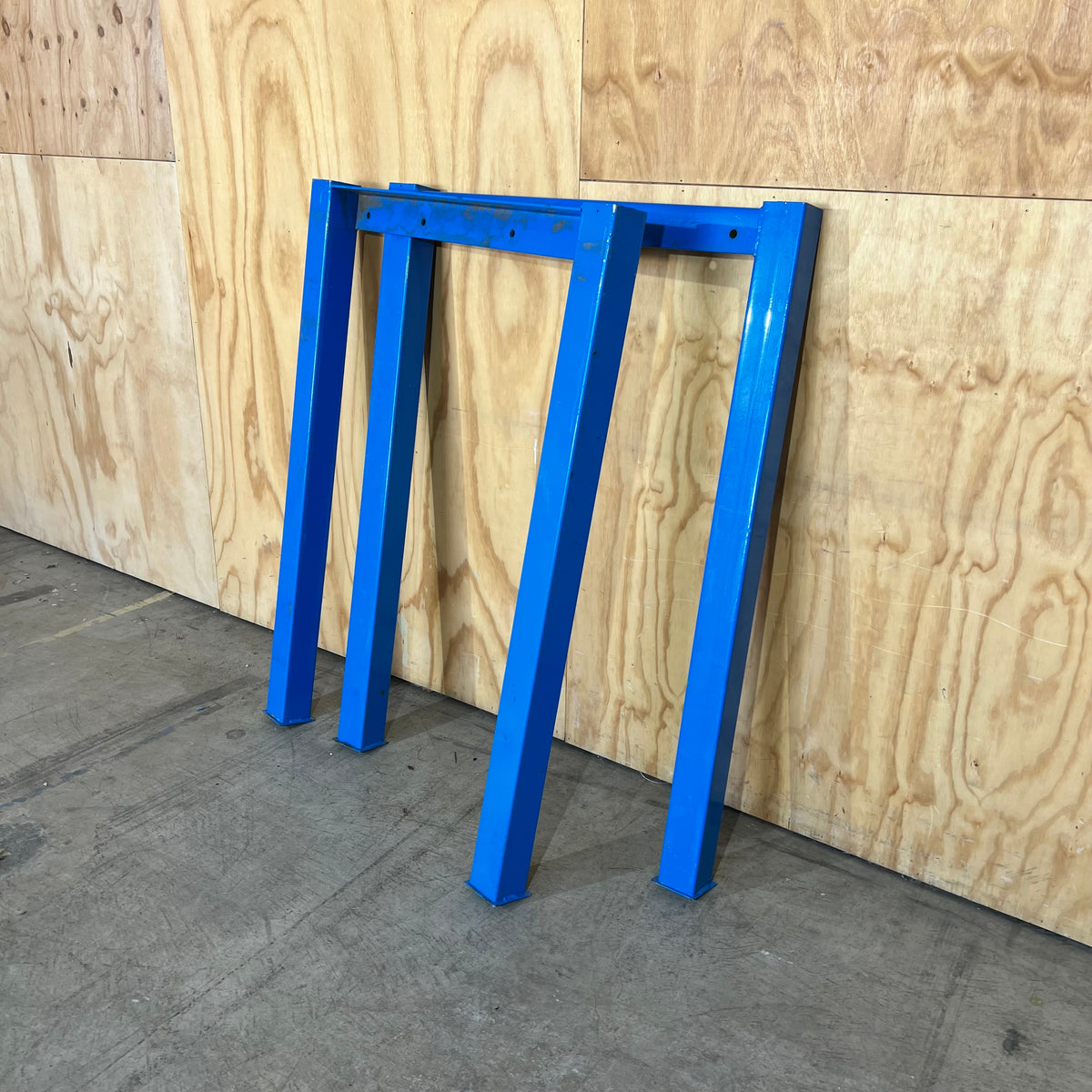 Set of Blue Metal Playground Posts