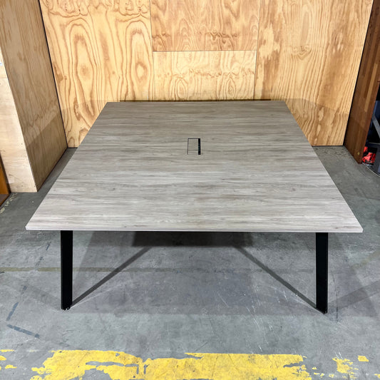 Commercial Boardroom Table with Cable Box - 10 Seater