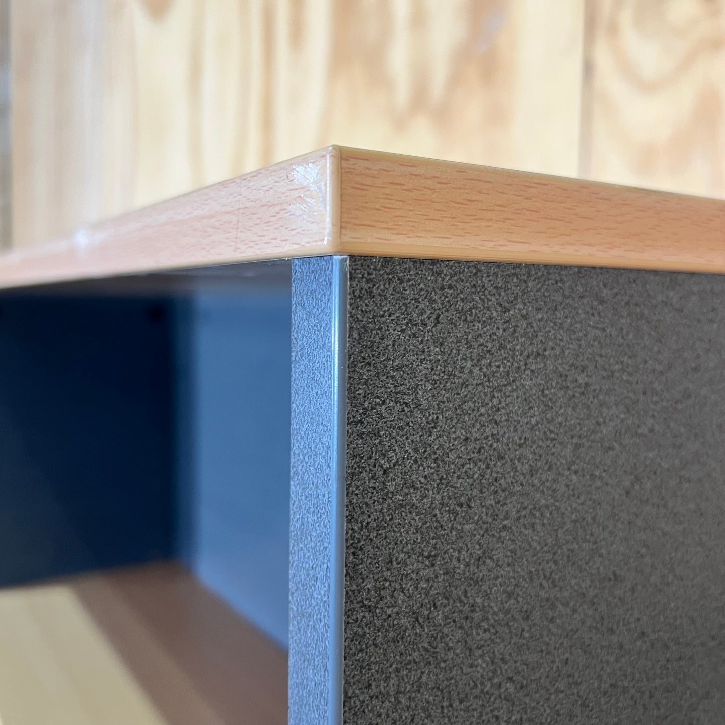 Ash & Slate Veneer Bookshelf