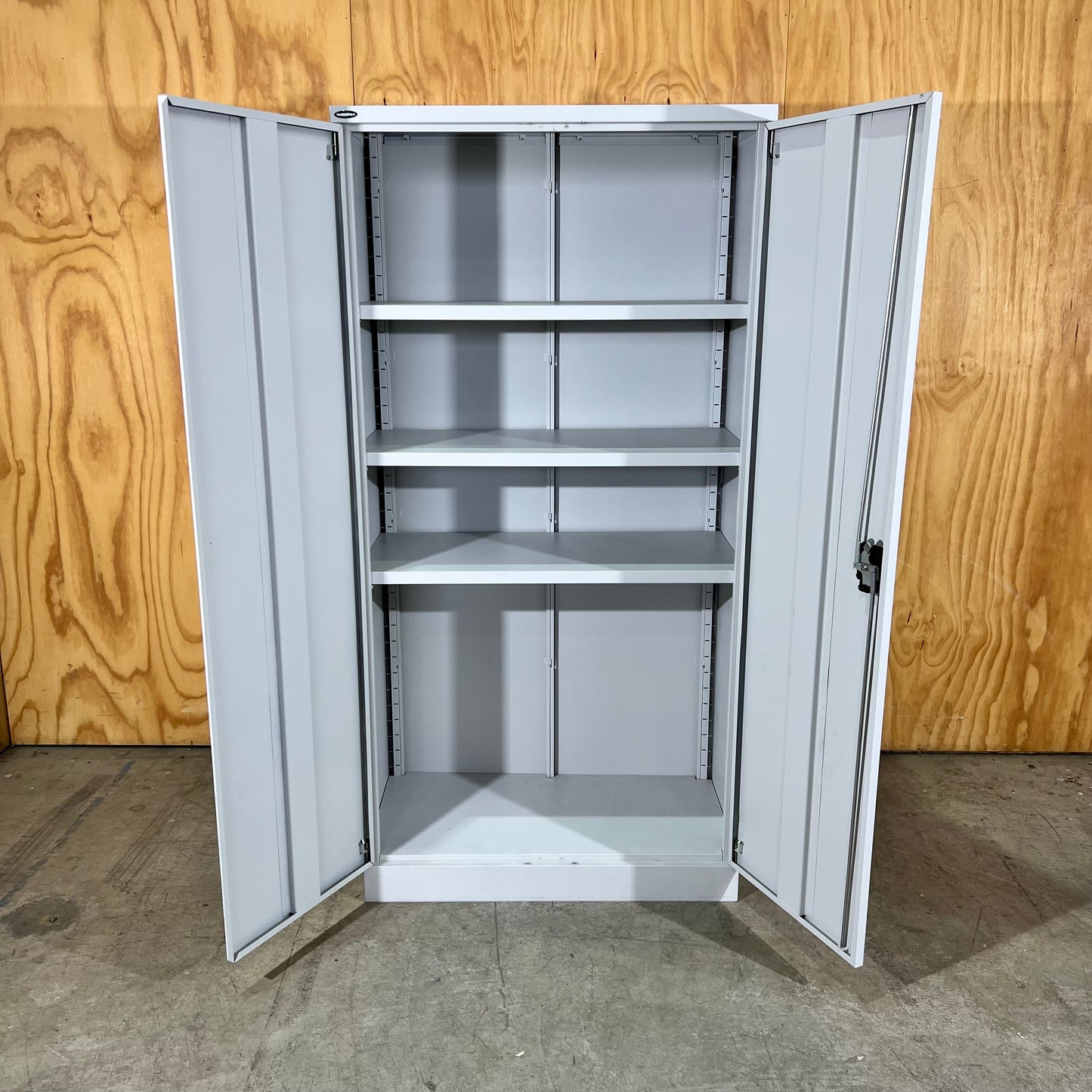 SureFile Two Door Stationery Cabinet in Light Grey