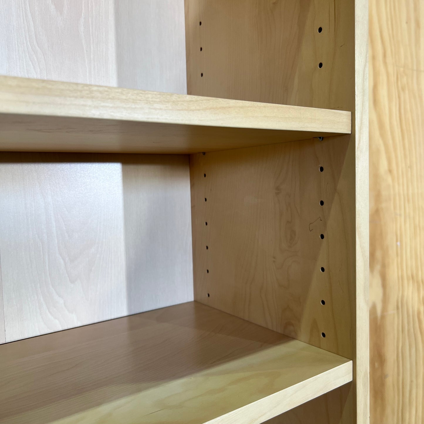 Light Ash 6 Shelf Bookshelf