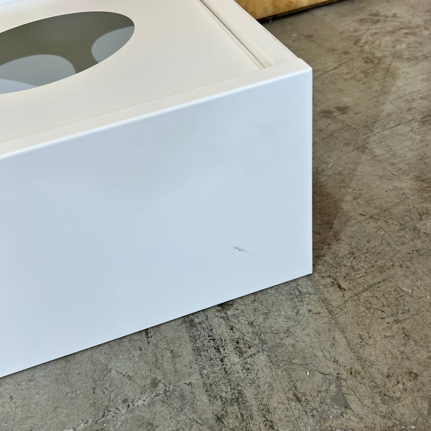 White Long Planter Box
