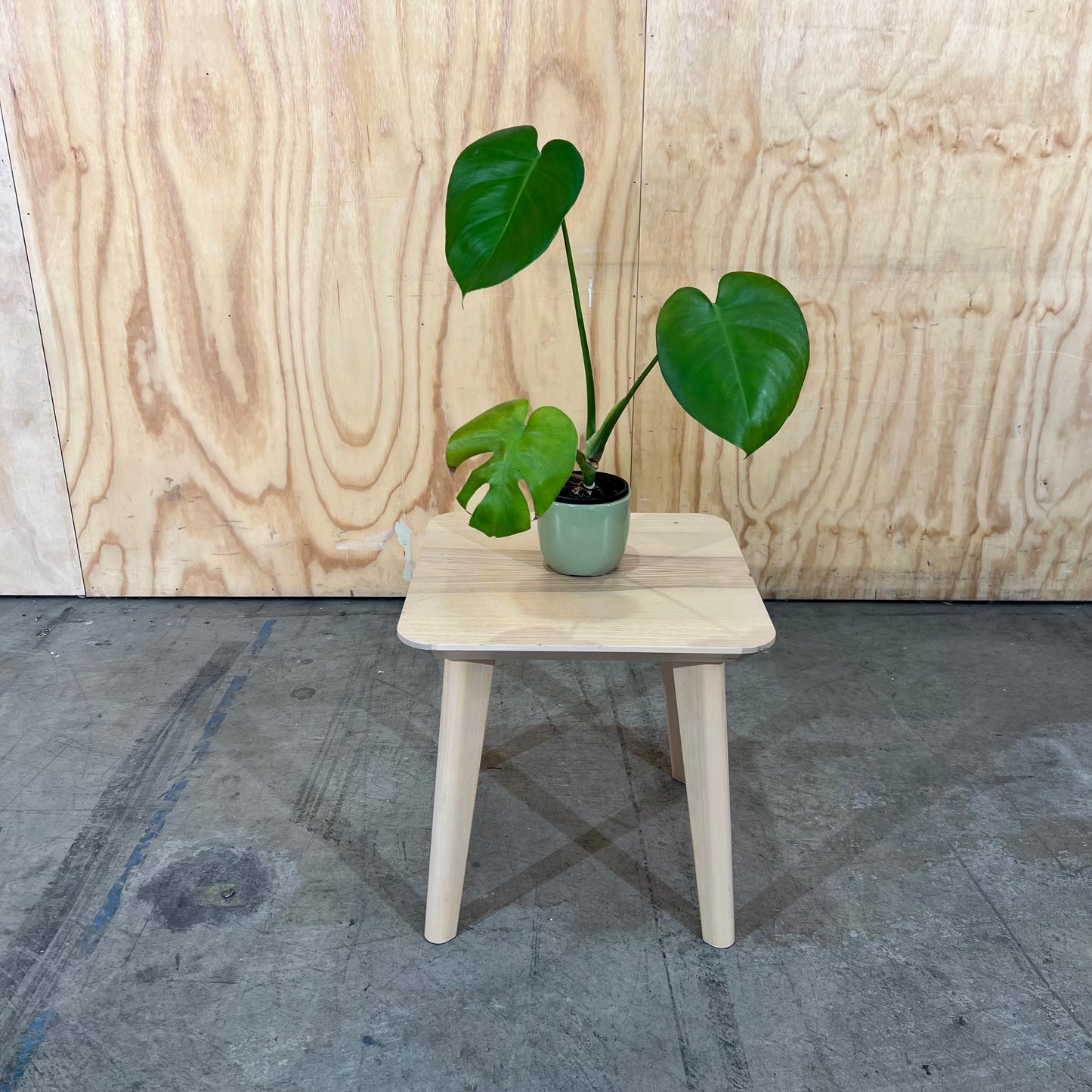 Light Ash Accent Side Table