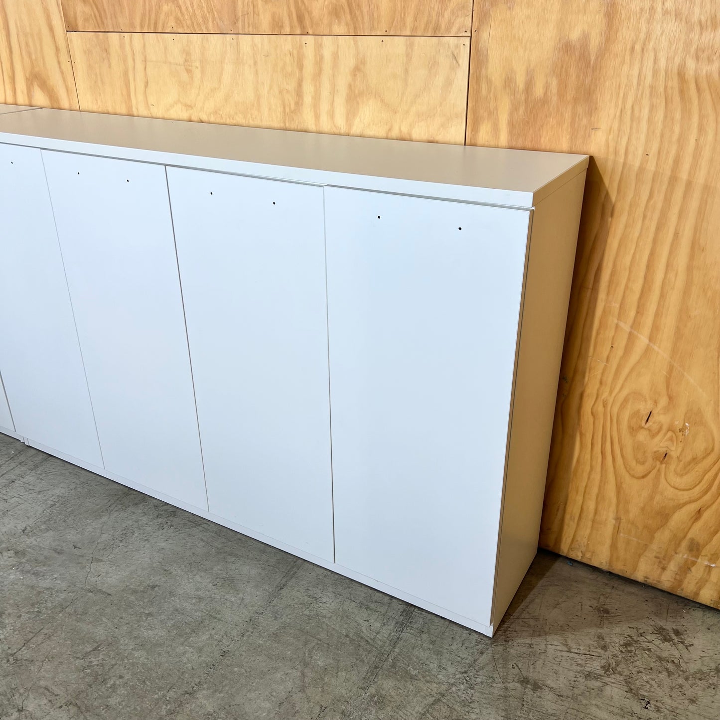 White 4-Door Sideboard