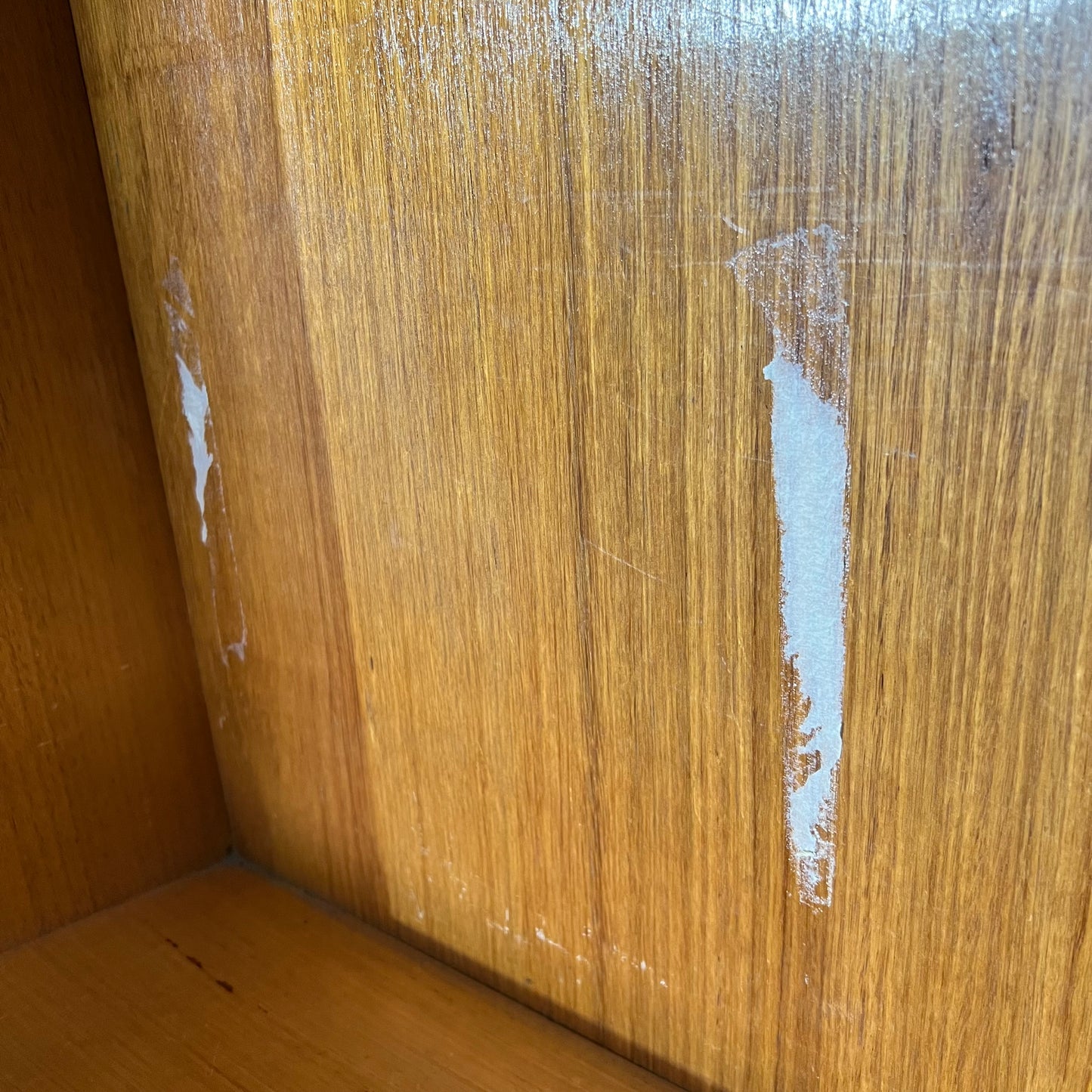 Vintage Mid-Century Timber Library Book Shelf