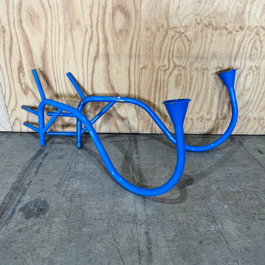 Set of Blue Playground Sound Cones (Talk Tubes)