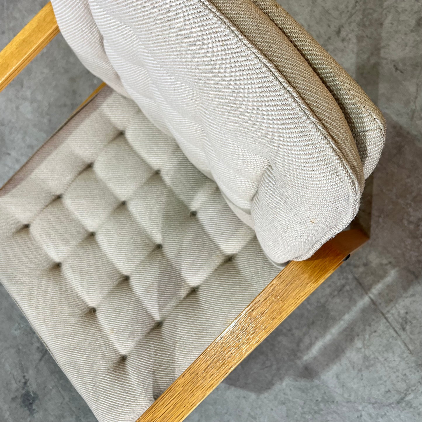 Kinnarps 1980s Scandinavian Bentwood Armchair