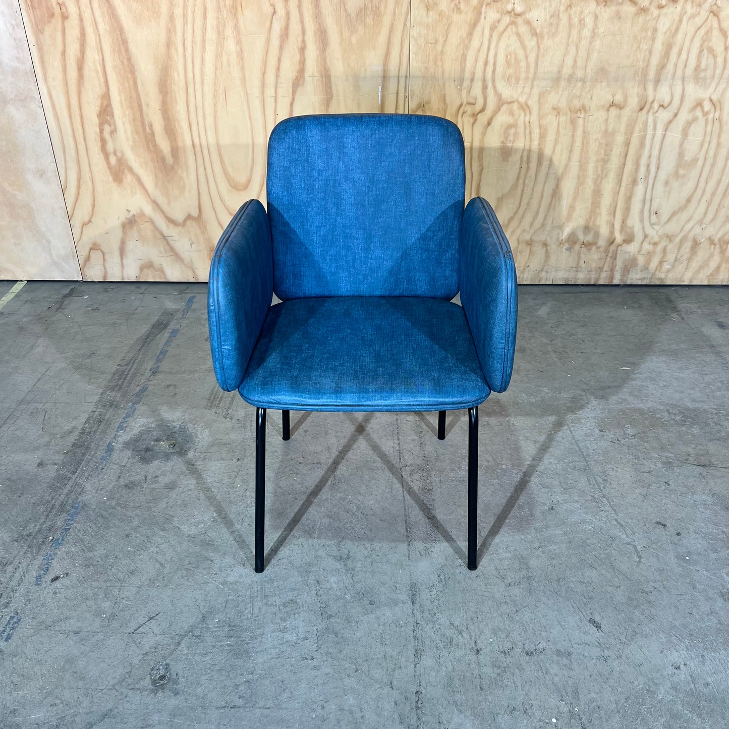 Commercial Modernist Style Vinyl Wrap Chairs