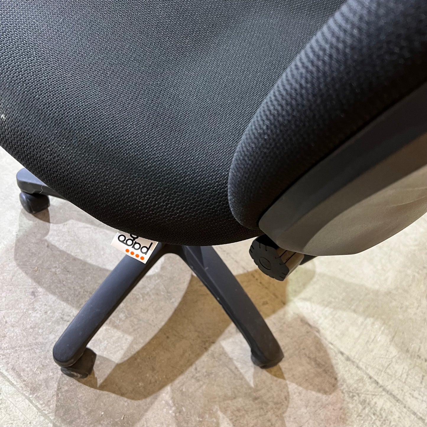 Pago Matrix Medium Backing Chair in Black