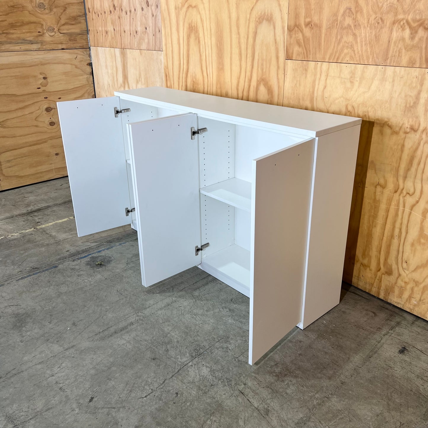 White 4-Door Sideboard