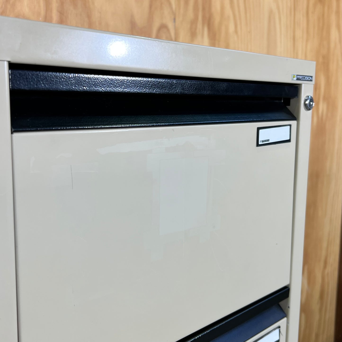 Precision Beige 4-Drawer Filing Cabinet