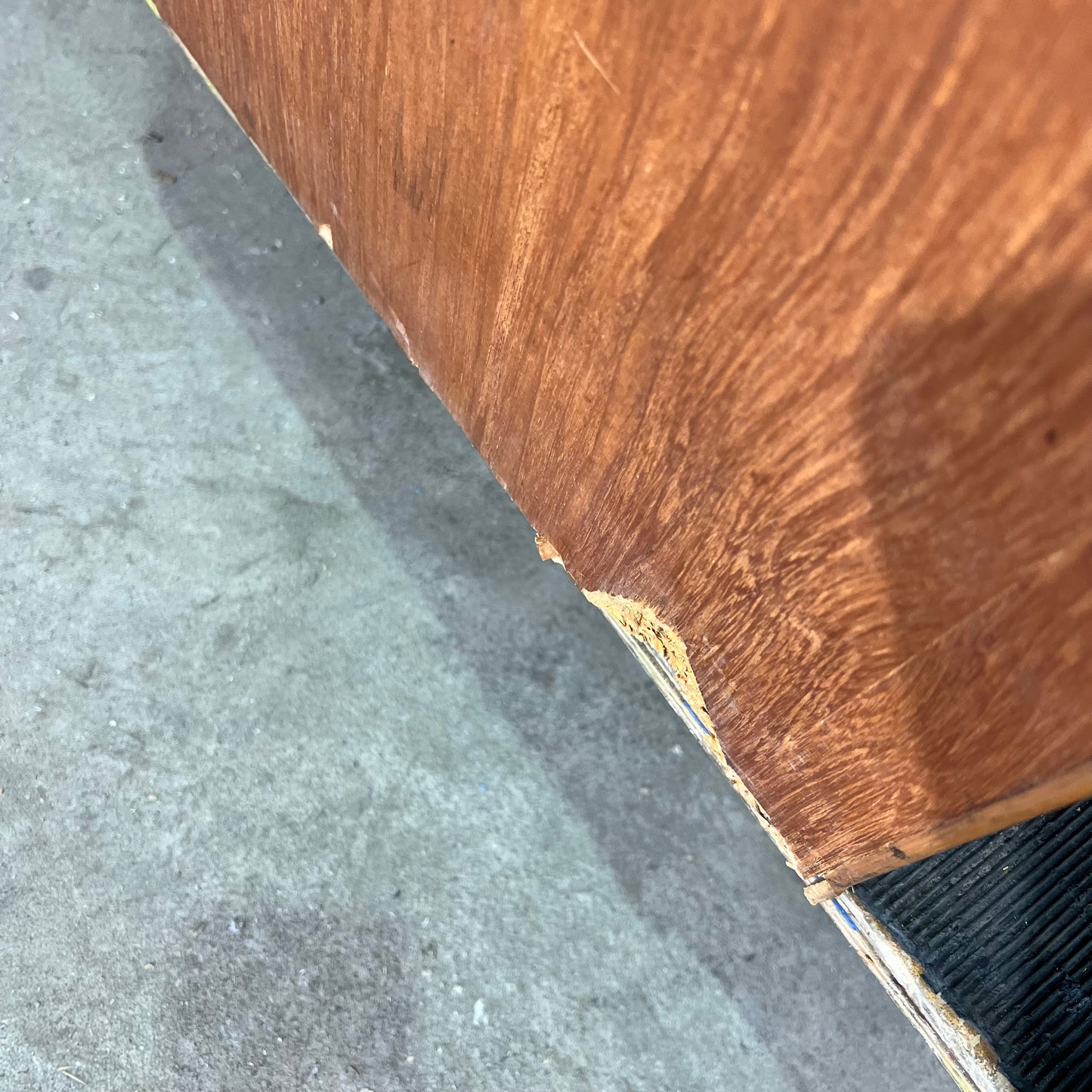 Wide Timber Bookshelf