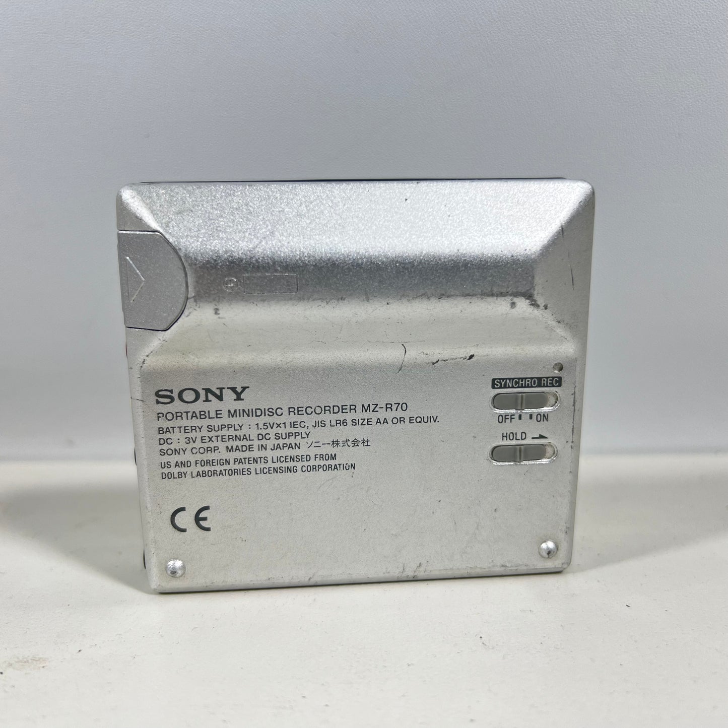 Sony MiniDisk Walkman Player MZ-R70