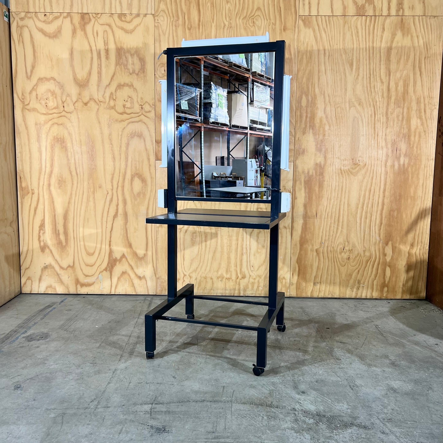 Professional Double-Sided Mobile Salon Station
