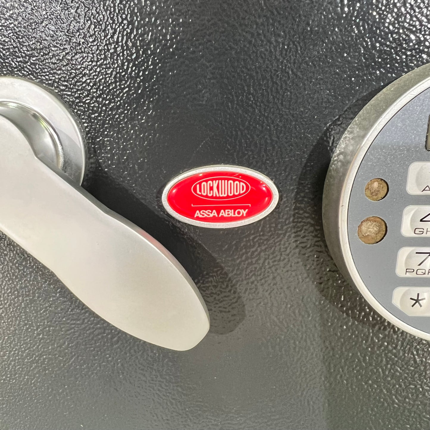 Small Black Lockwood Safe