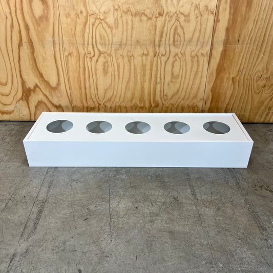 White Long Planter Box