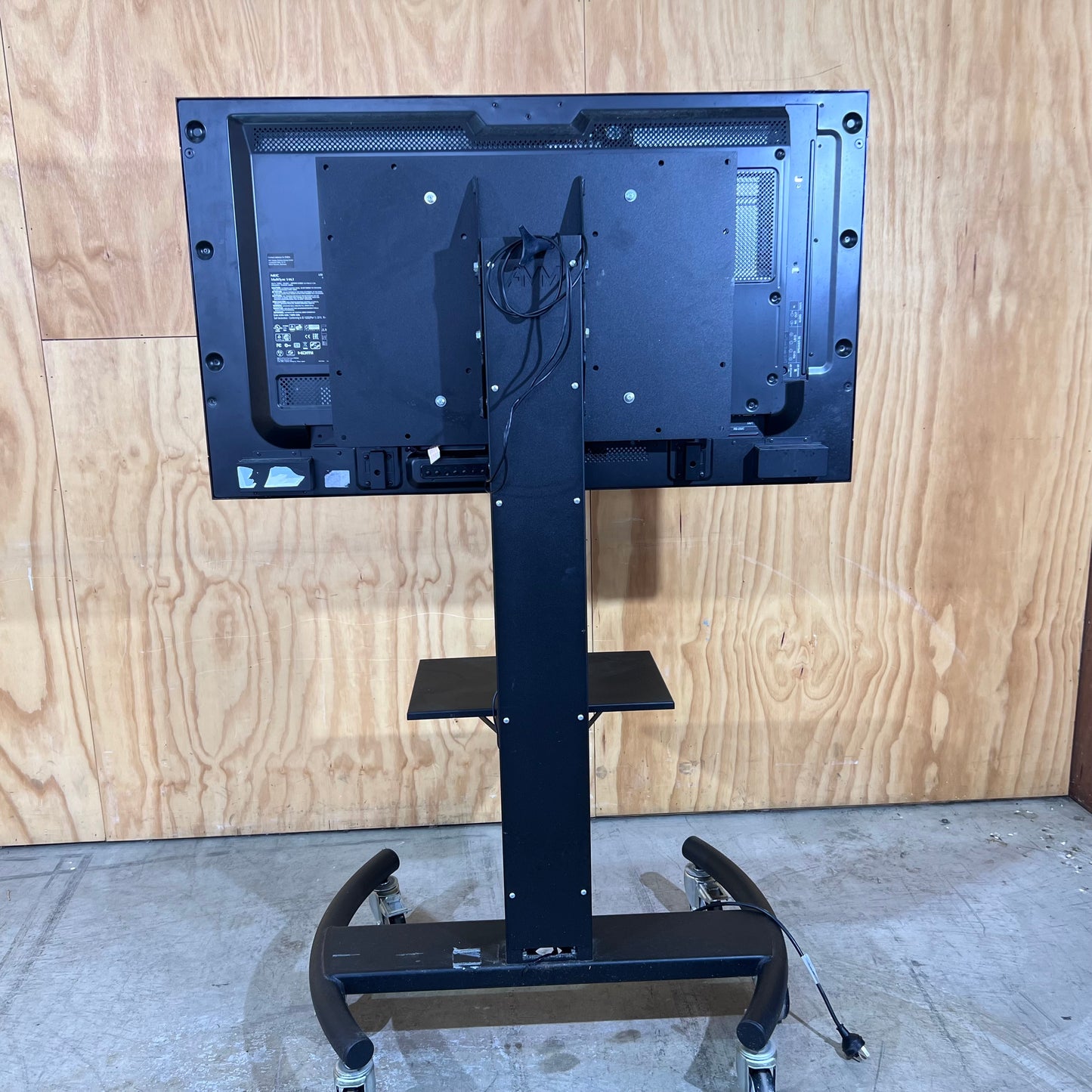 NEC MultiSync V463 Display On TV stand/trolley