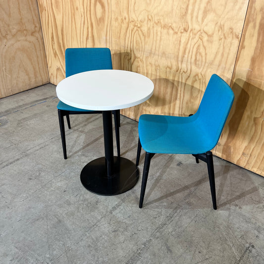 Malmö Chair by Pedrali in Teal