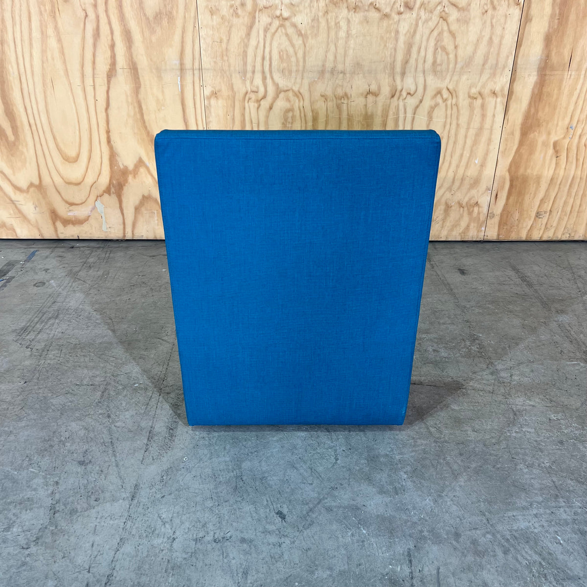 Teal Vinyl Modular Sofa Piece