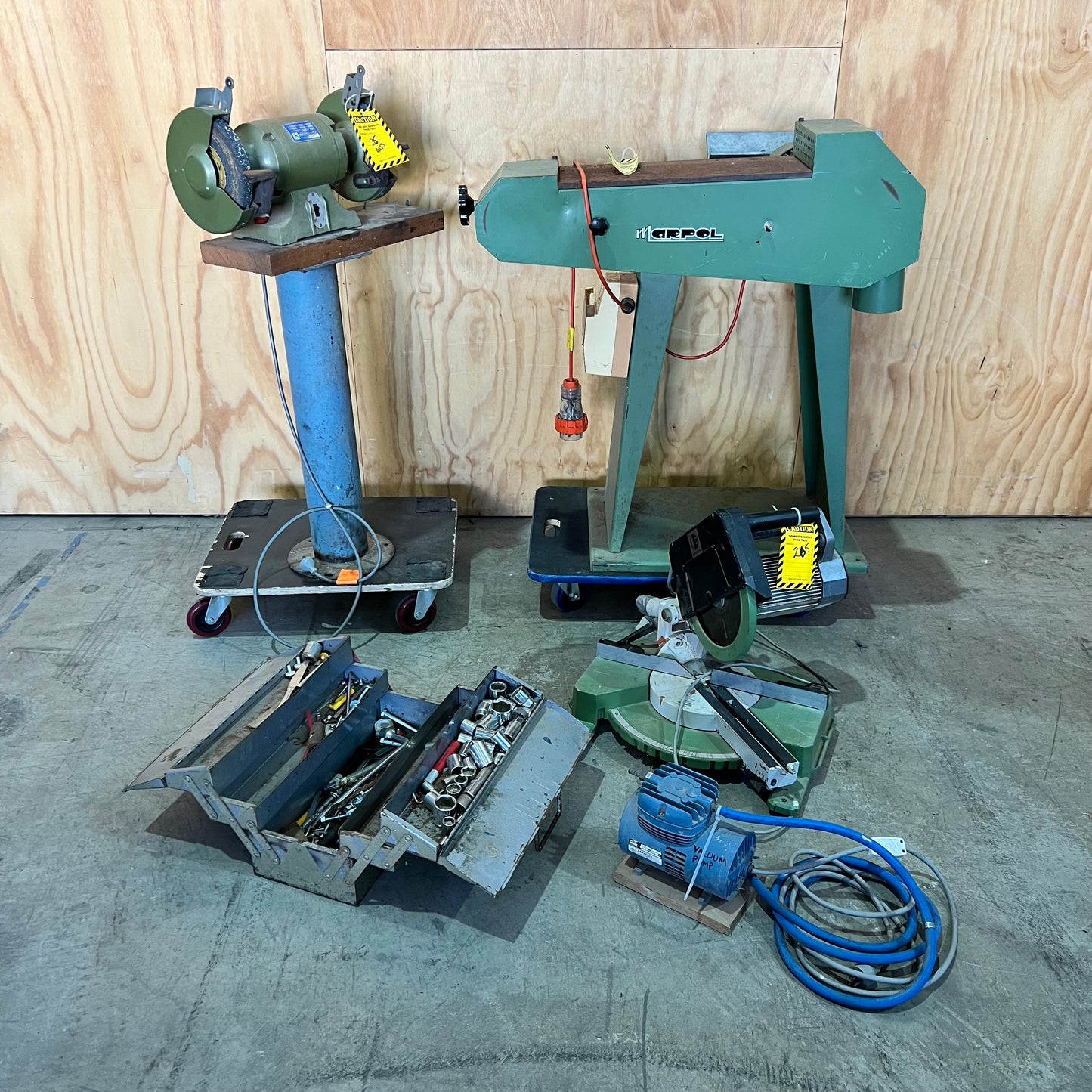 Vintage Industrial Machinery & Tooling Prop Collection