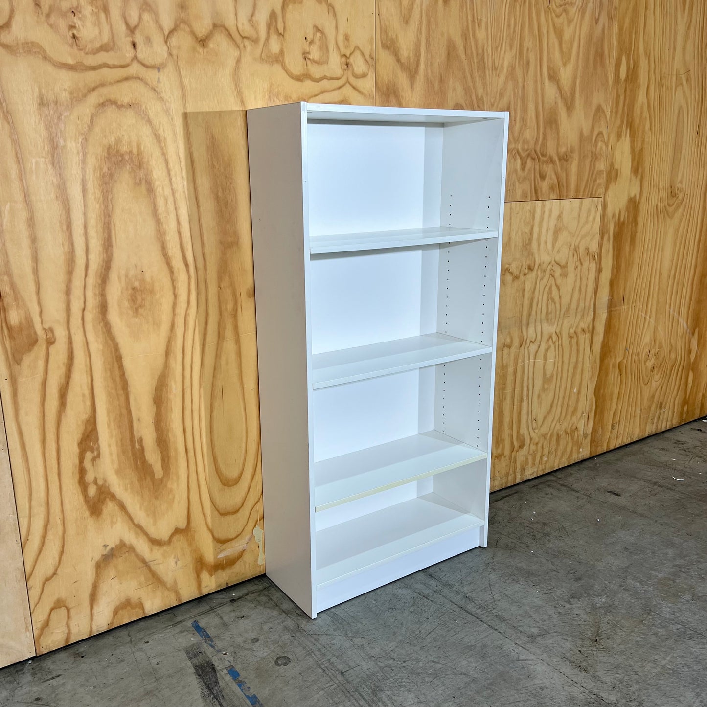 Small White Laminate Bookshelf