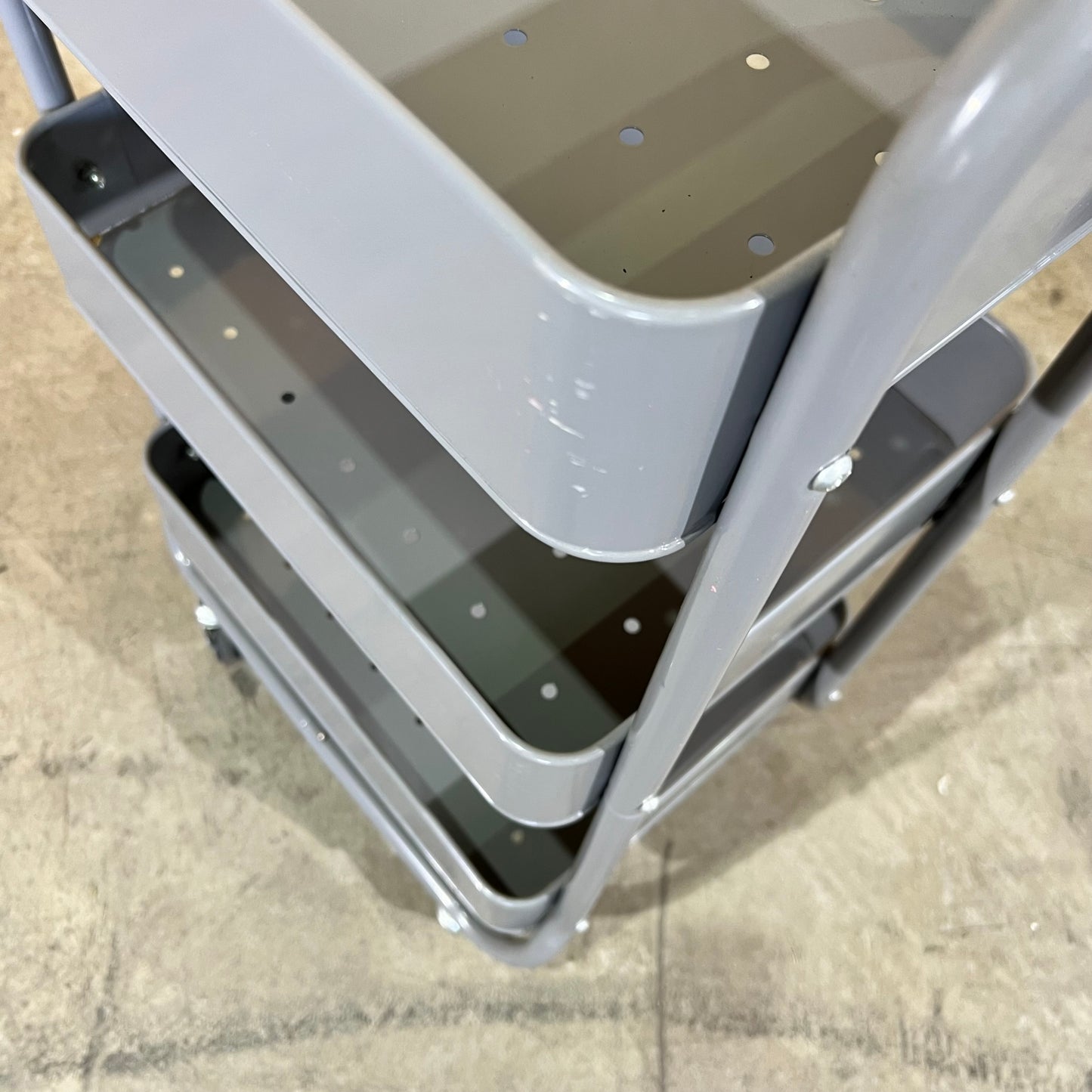 3 Tier IKEA RÅSKOG Trolley in Grey