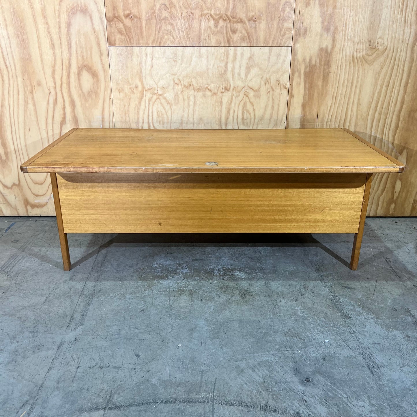 Mid-Century Teak Executive Desk