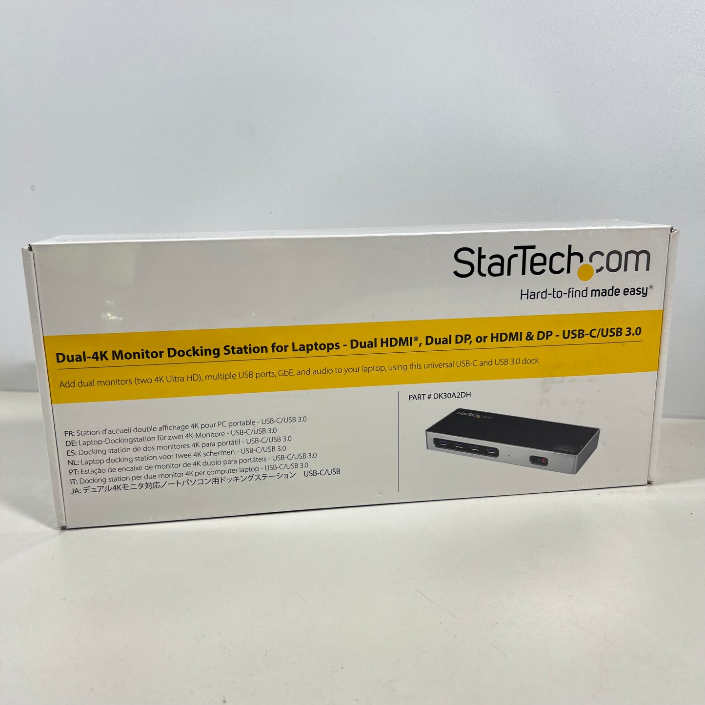 StarTech Dual 4K Dock - Mac and Windows - USB-A & USB-C - DP & HDMI (NEW)
