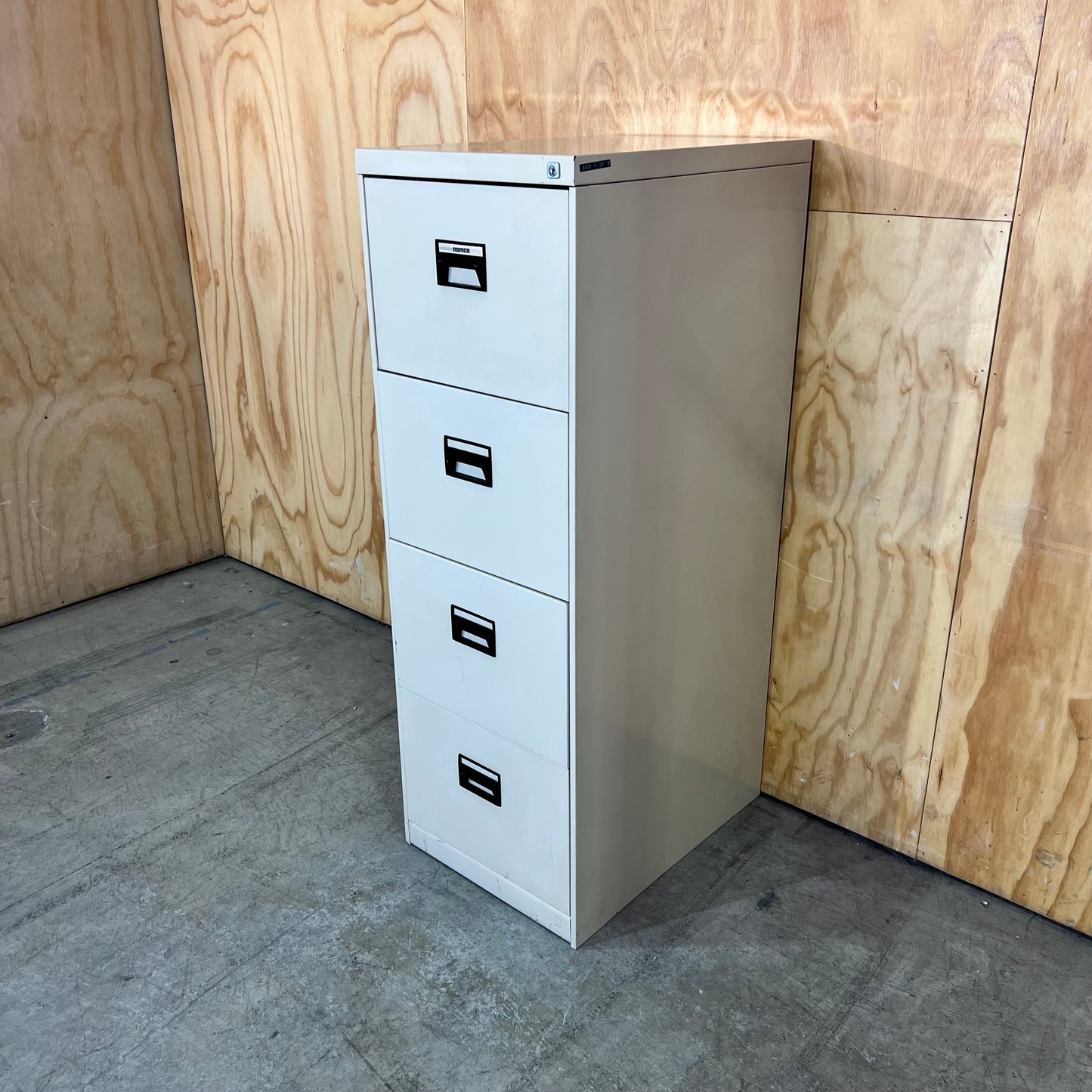 Namco Beige 4-Drawer Filing Cabinet