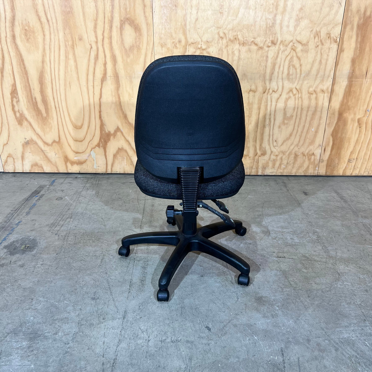 Grey Upholstered Office Chair