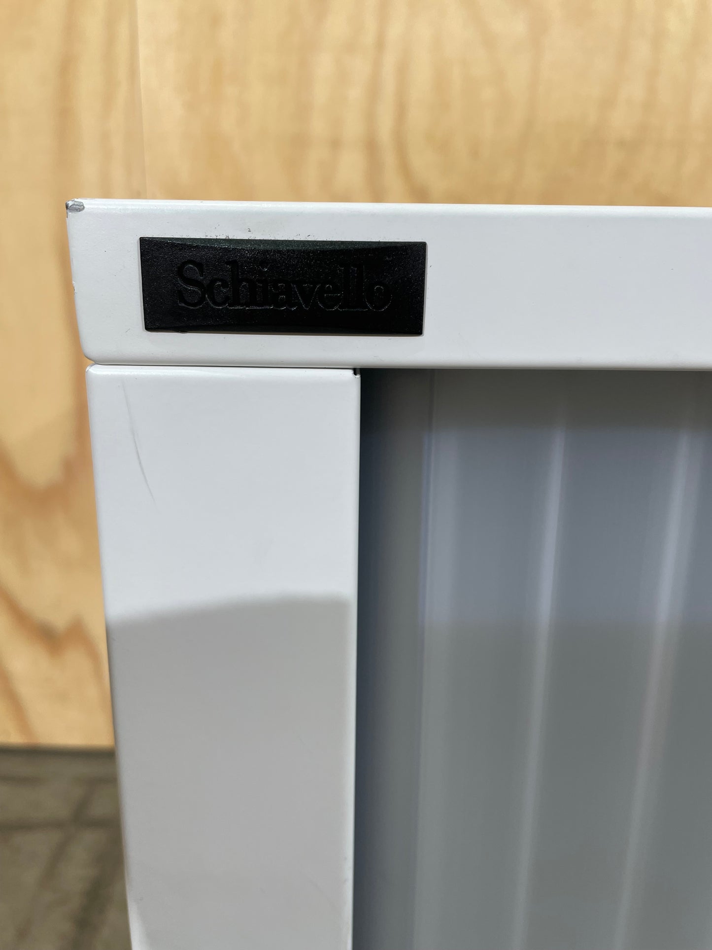 Schiavello Cache Tambour Caddy with 3 Drawers White with felt pad