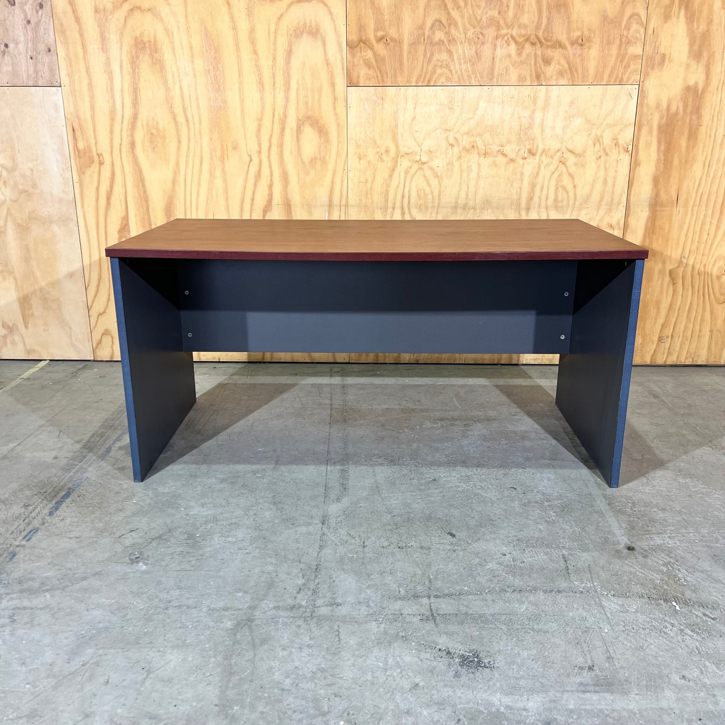Timber and Slate Laminate Desk - Small