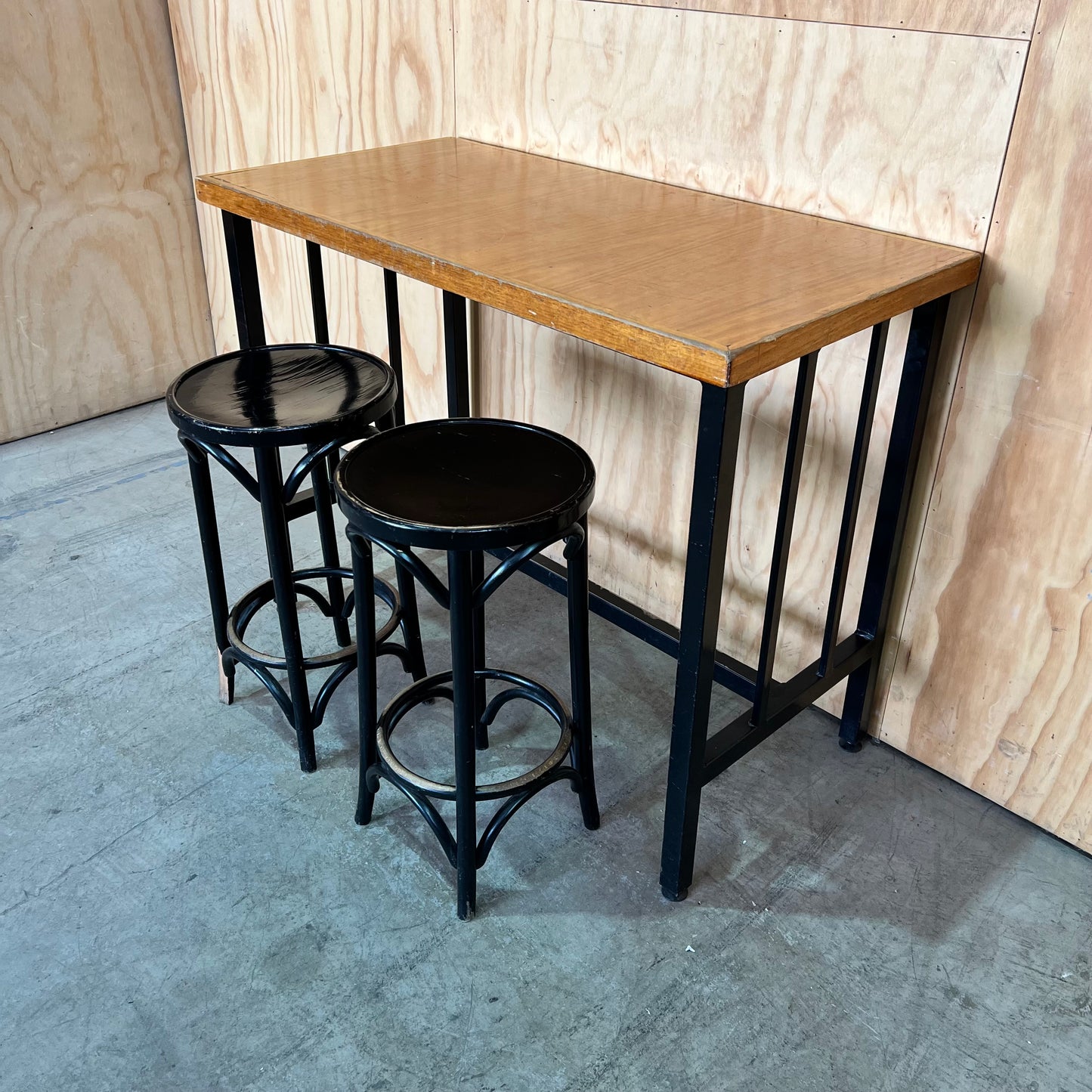 Timber Narrow High Table