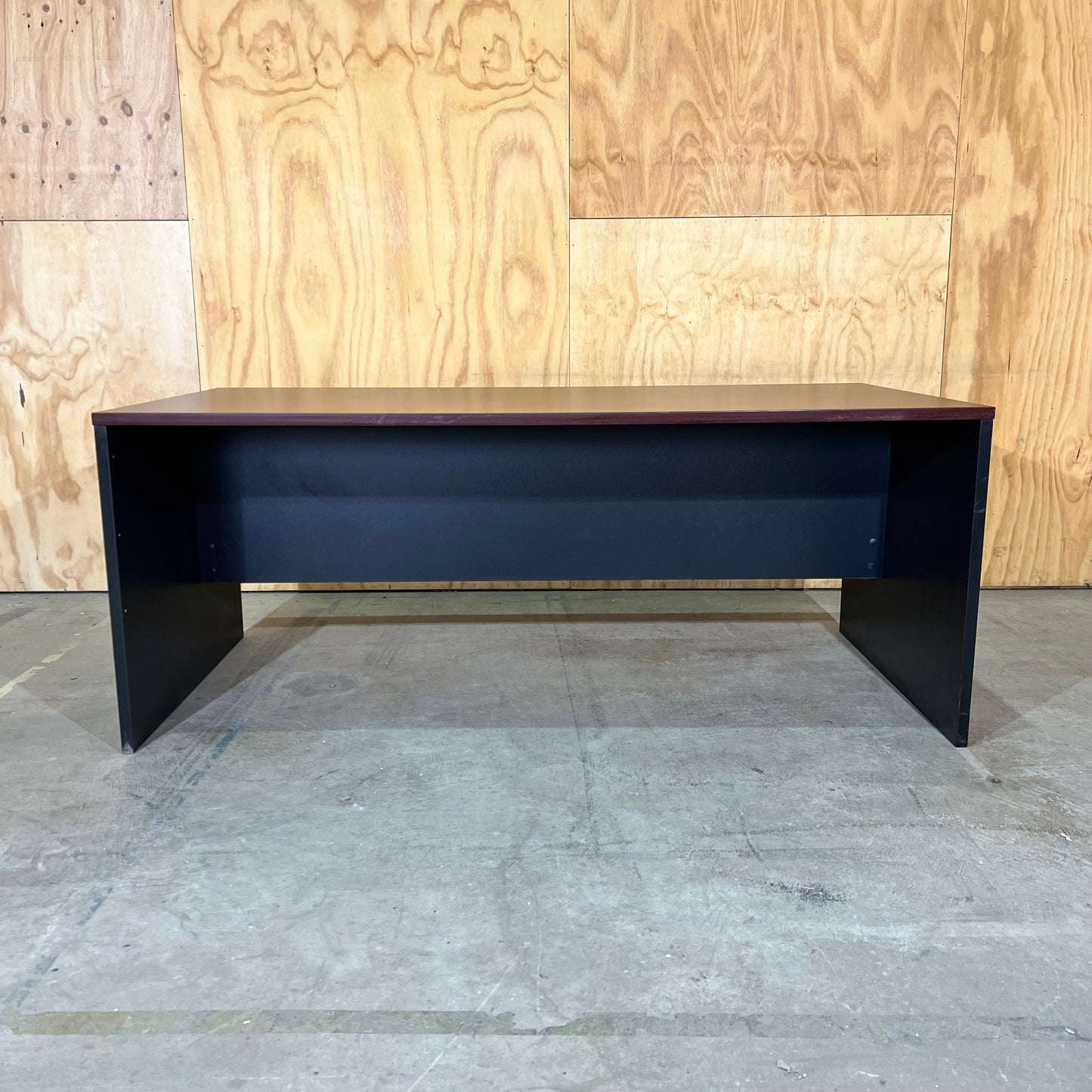 Timber and Slate Laminate Desk - Large