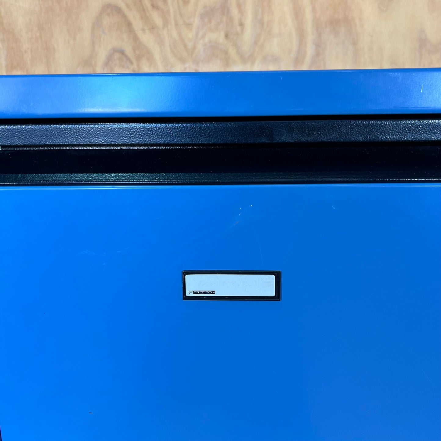 Precision Blue 4-Drawer Filing Cabinet