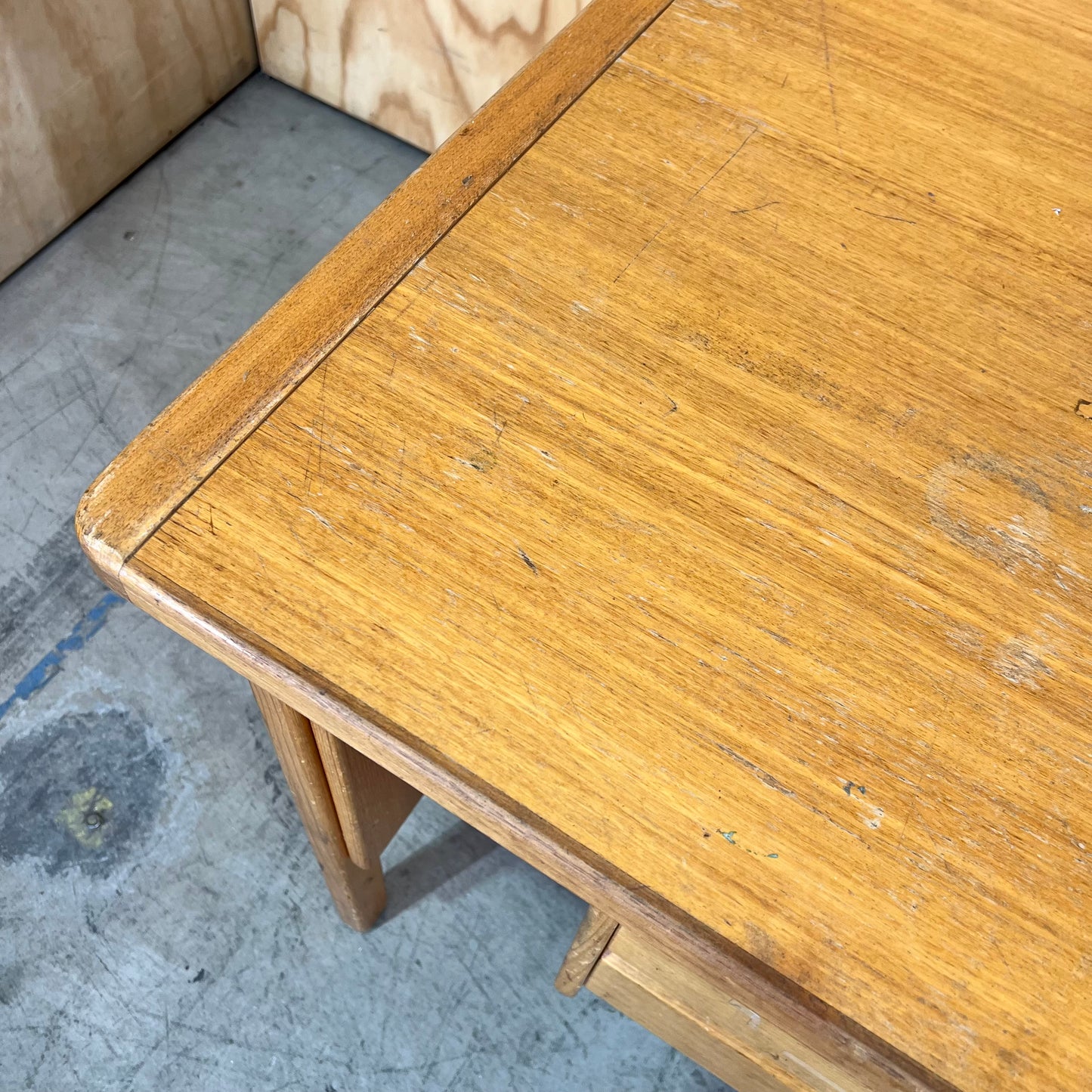 Mid-Century Teak Executive Desk