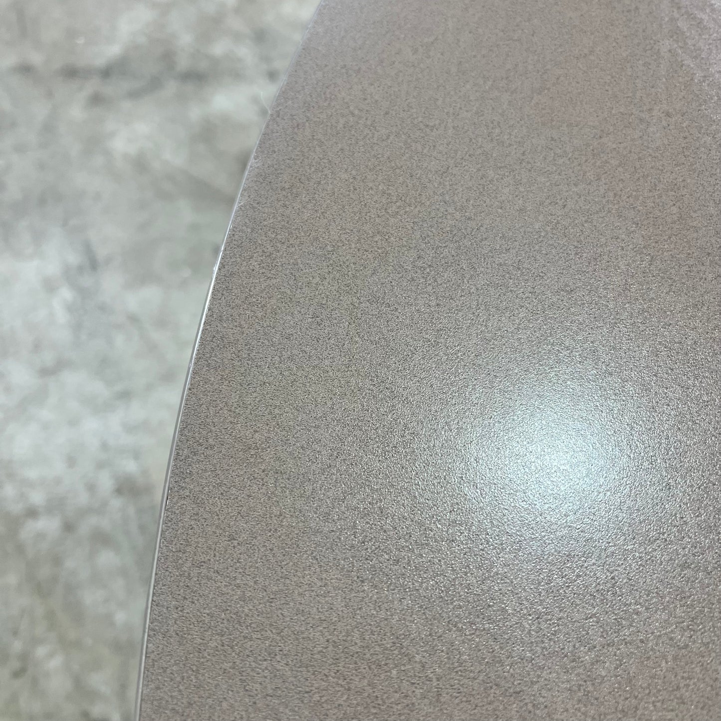 Rapidline Taupe Round Table with Estilo Base