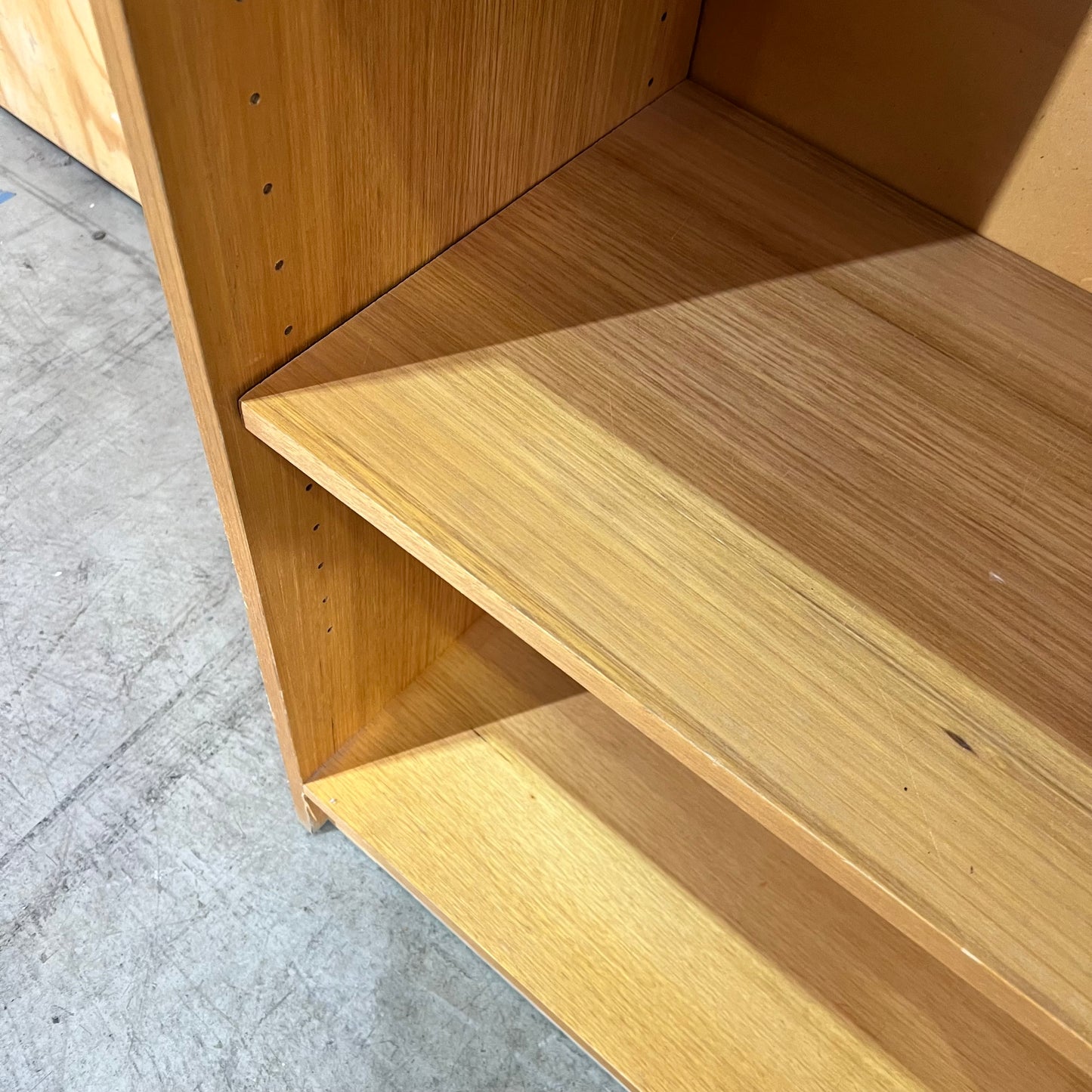 Mid-Century Aesthetic Pine Bookshelf