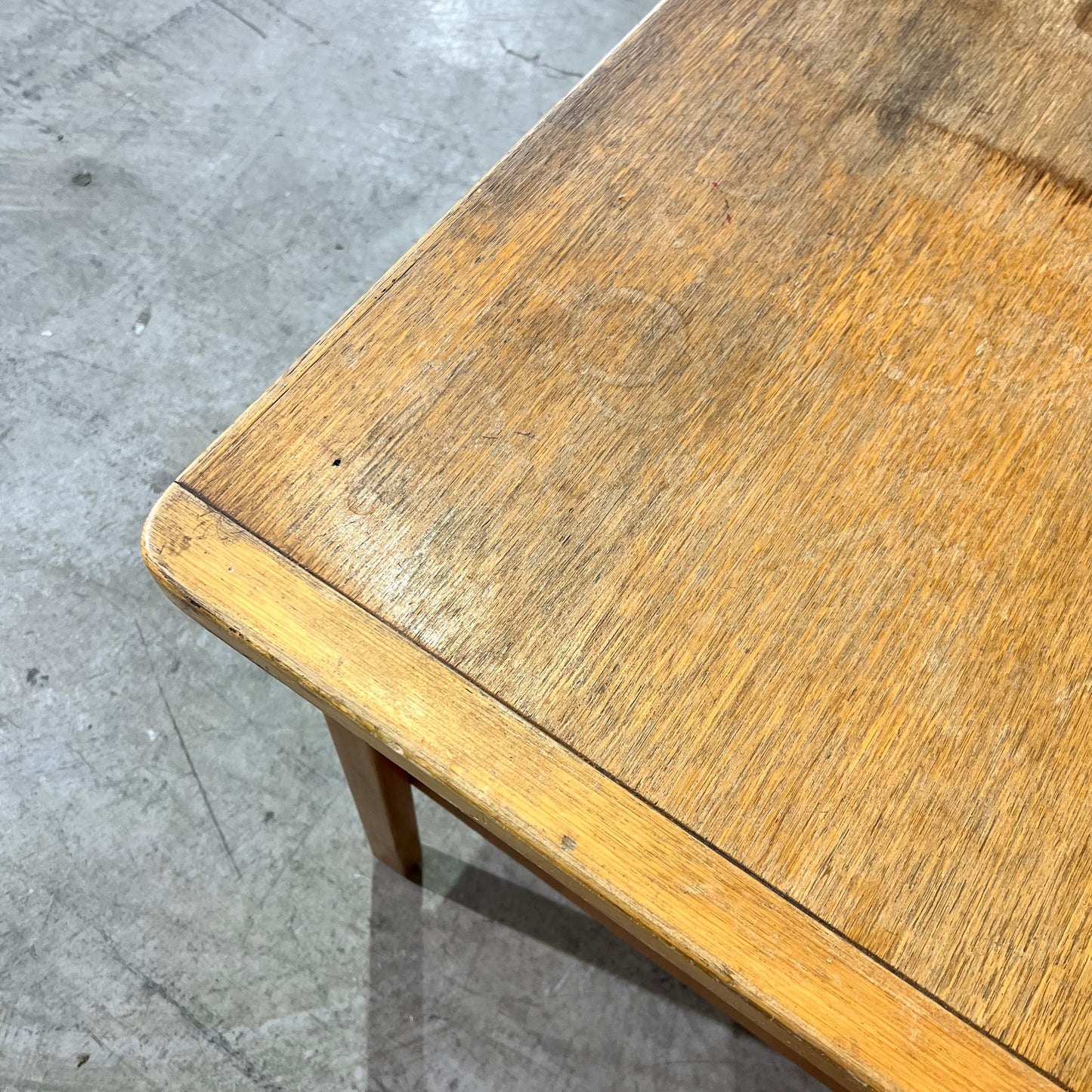 Mid Century Desk with three drawers